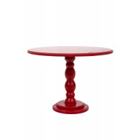 Suporte de madeira vermelho  Suporte de madeira vermelho